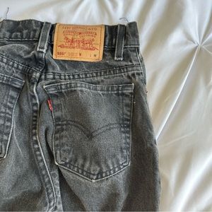 Vintage black Levi’s